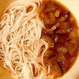 母親の介護食・嚥下食にやわらか茄子カレーにゅう麺